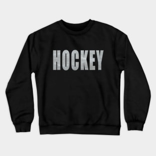 Hockey Ice Silhouette Crewneck Sweatshirt